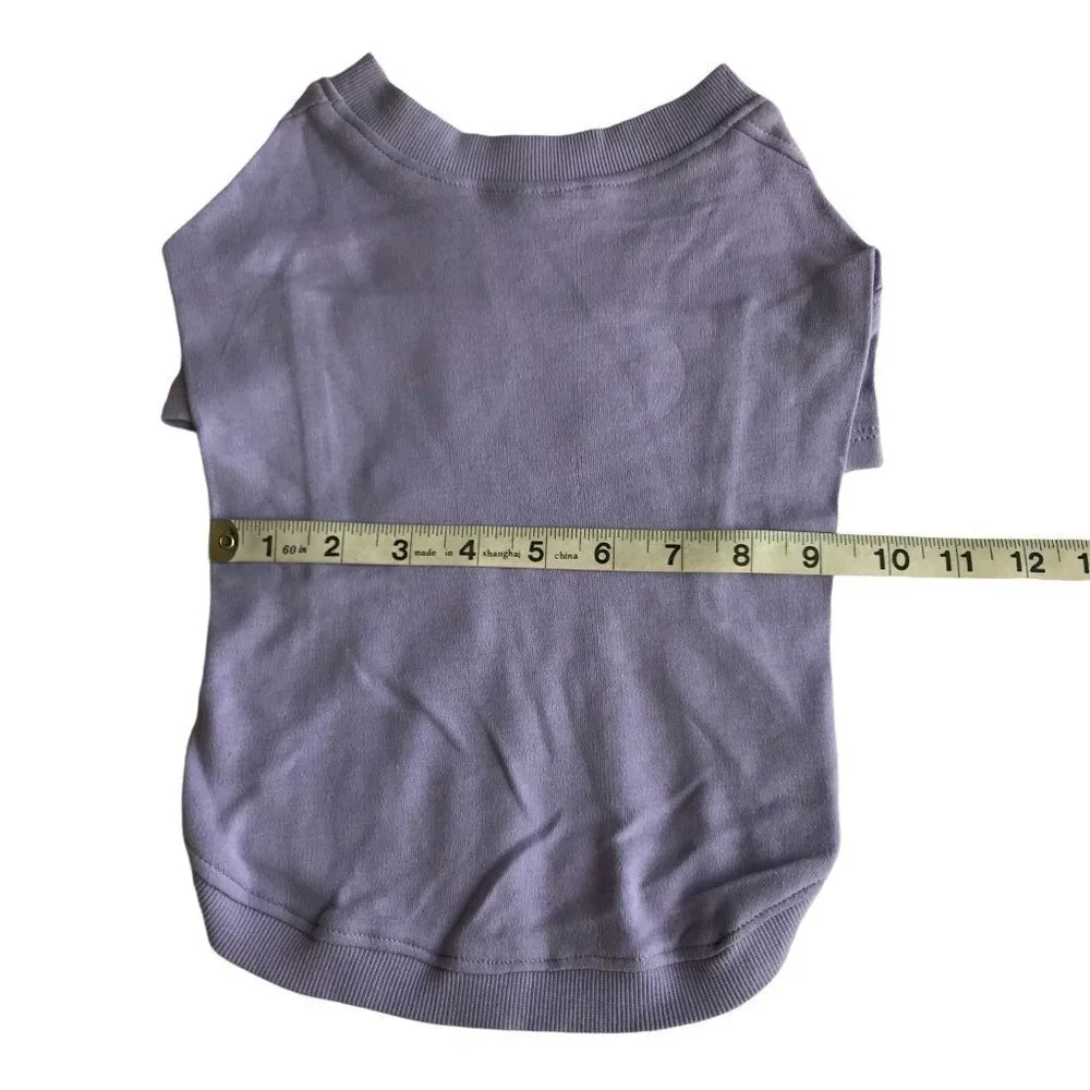 NEW Light Purple T-Shirt for Dog - Size XL